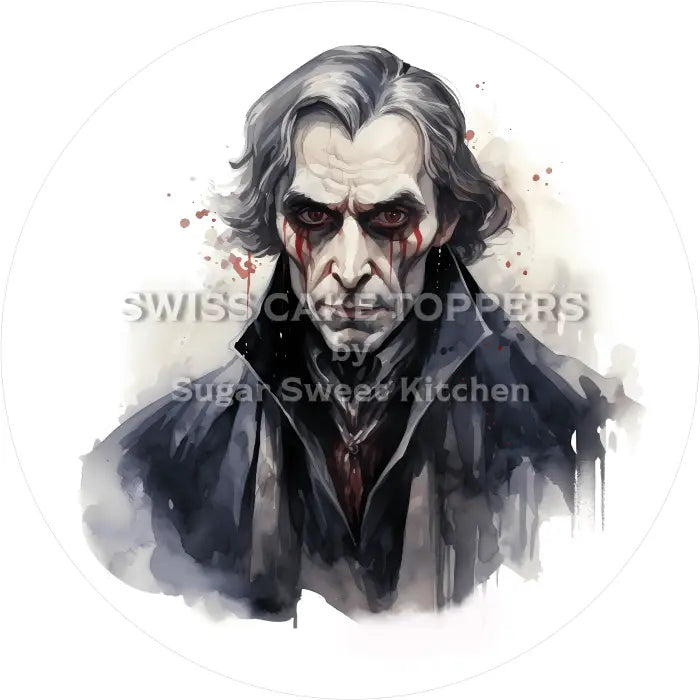 Tortenaufleger Vampire 10 - essbar & personalisierbar - Fondant- Torten- Cupcakeaufleger Sugar Sweet Kitchen