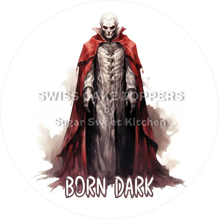 Tortenaufleger Vampire 14 - essbar & personalisierbar - Fondant- Torten- Cupcakeaufleger Sugar Sweet Kitchen