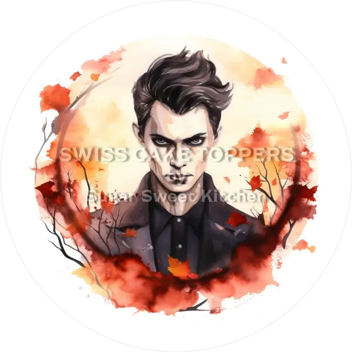 Tortenaufleger Vampire 18 - essbar & personalisierbar - Fondant- Torten- Cupcakeaufleger Sugar Sweet Kitchen