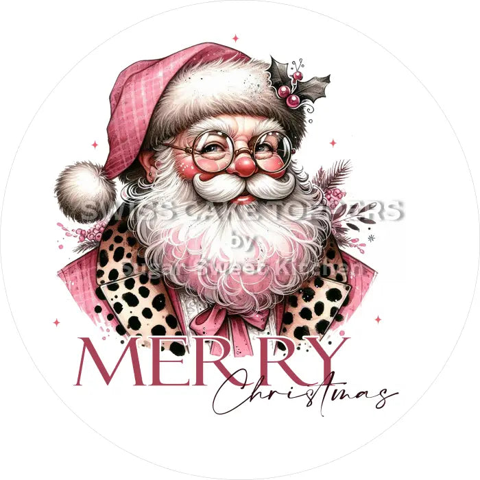 Tortenaufleger Weihnachten 30 - essbar & personalisierbar - Fondant- Torten- Cupcakeaufleger Sugar Sweet Kitchen