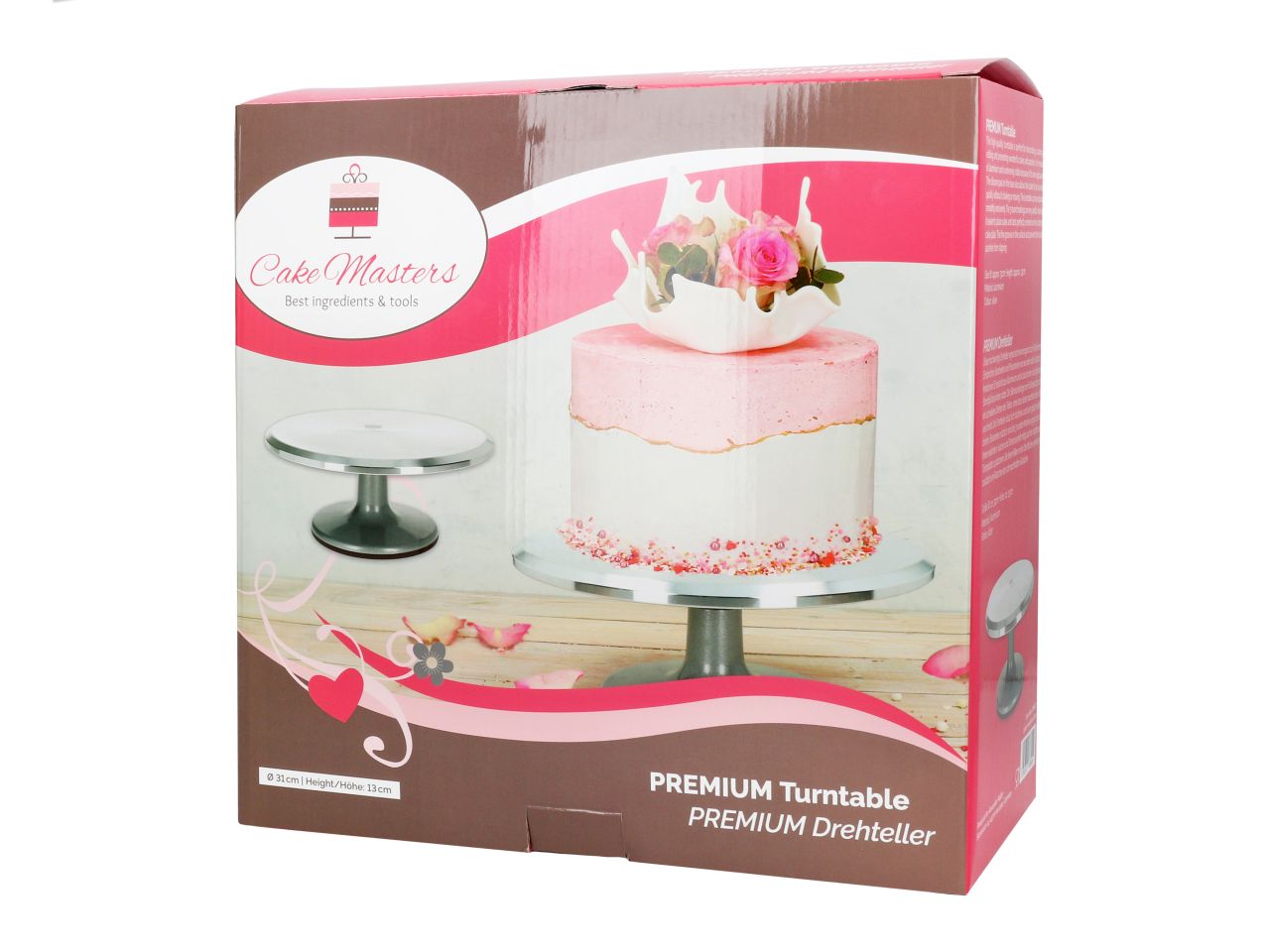 Tortendrehteller Premium / 31cm - Tortendekoration Sugar Sweet Kitchen