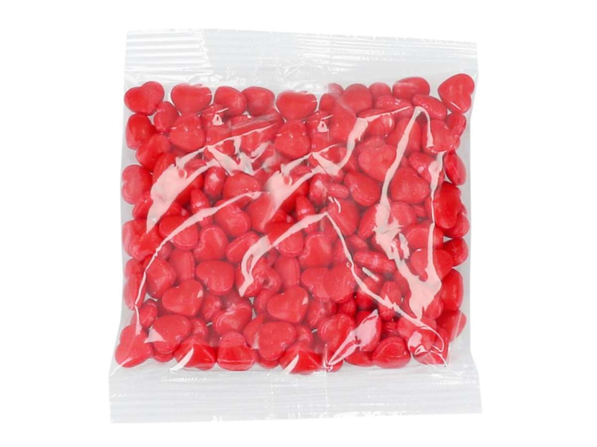 Traubenzucker-Streudekor Herzen rot / 80g - Zuckerdekorationen Sugar Sweet Kitchen