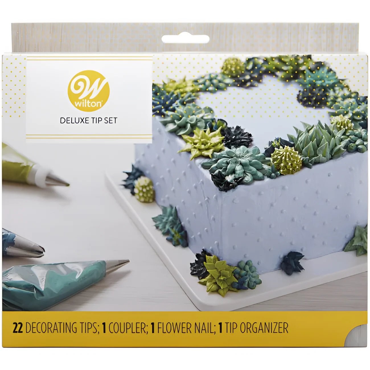 Tüllen Set DeLuxe Wilton / 22tlg. - Tortendekoration Sugar Sweet Kitchen