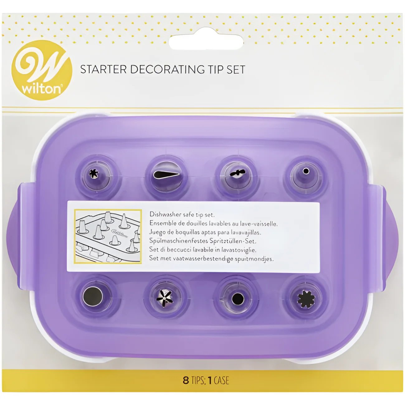 Tüllen Starter-Set Wilton / 9tlg - Tortendekoration Sugar Sweet Kitchen