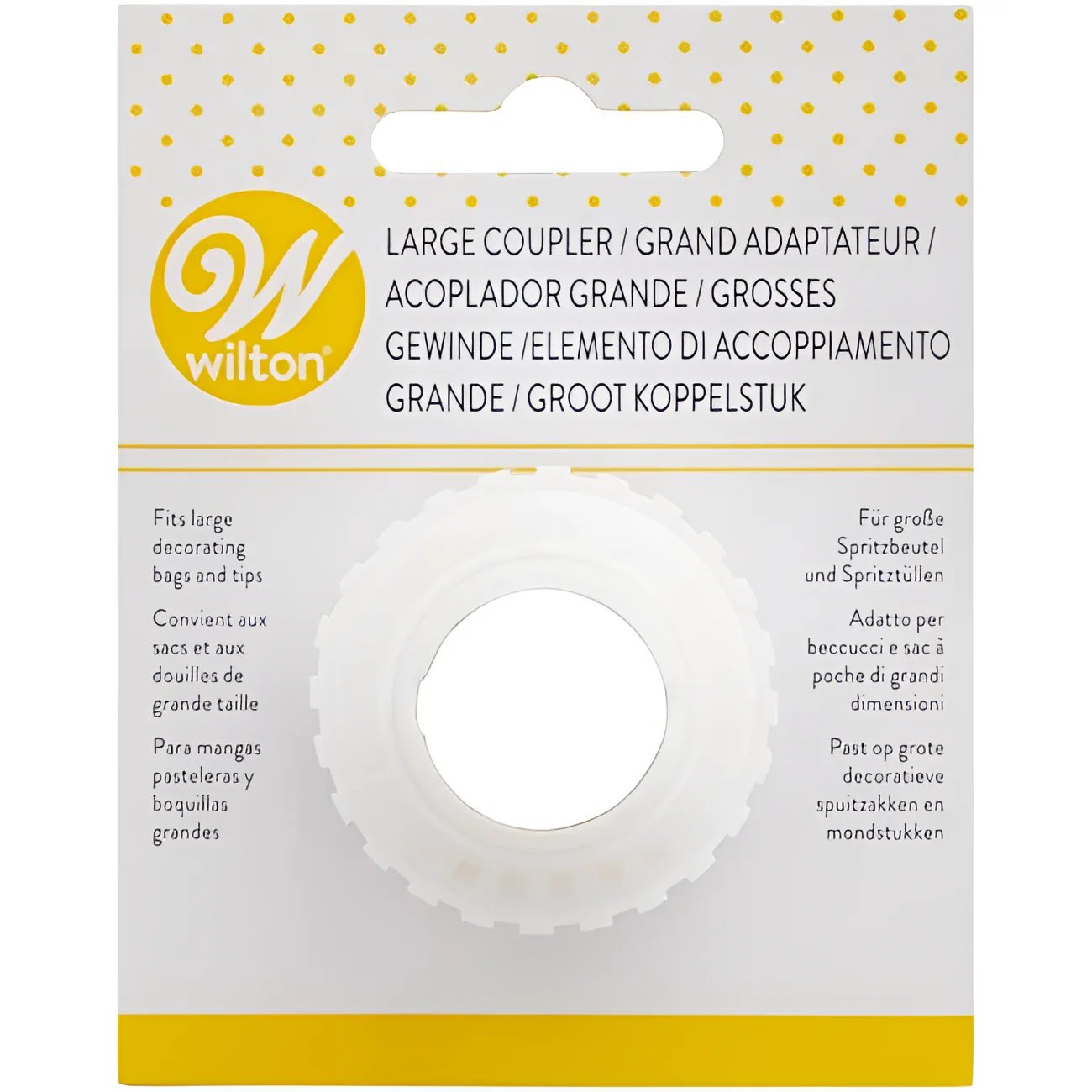Tüllenadapter Wilton gross / 2tlg - Tortendekoration Sugar Sweet Kitchen