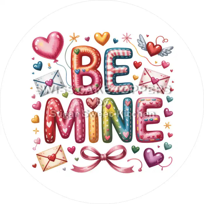 Valentins- Tortenaufleger Love11 - personalisierbar - Fondant- Torten- & Cupcakeaufleger Sugar Sweet Kitchen