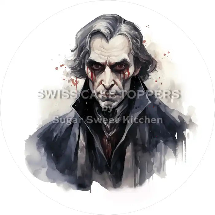 Vampire Tortenaufleger10 - personalisierbar - Fondant- Torten- & Cupcakeaufleger Sugar Sweet Kitchen