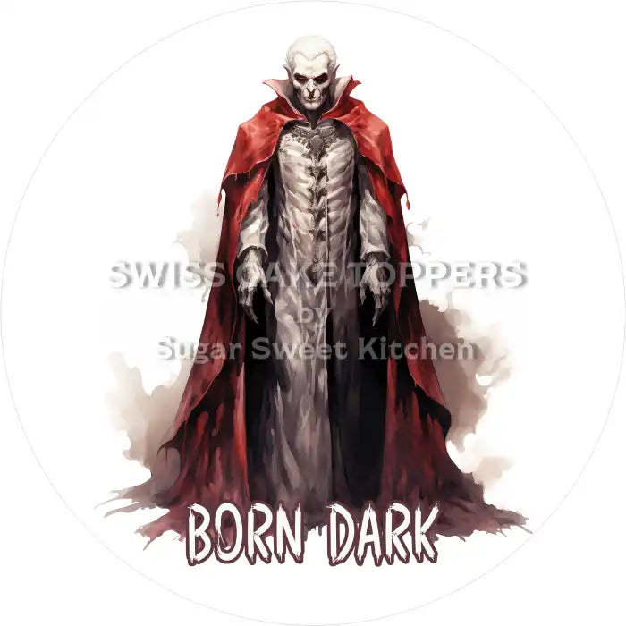 Vampire Tortenaufleger14 - personalisierbar - Fondant- Torten- & Cupcakeaufleger Sugar Sweet Kitchen