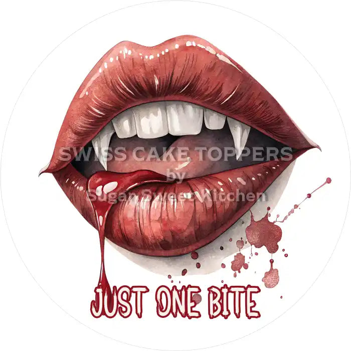 Vampire Tortenaufleger3 - personalisierbar - Fondant- Torten- & Cupcakeaufleger Sugar Sweet Kitchen