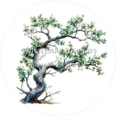 Wald-& Bäume-Tortenaufleger - Ast1 - personalisierbar