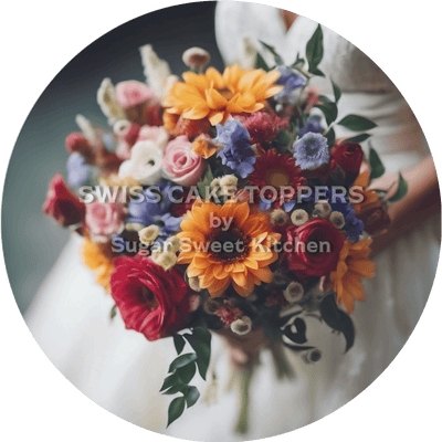 Wedding Vibes Tortenaufleger 