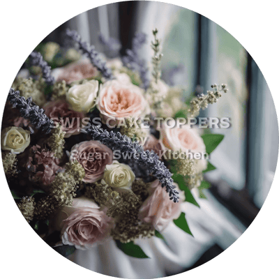 Wedding Vibes Tortenaufleger 