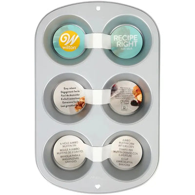 Wilton 6er-Jumbo-Muffinblech