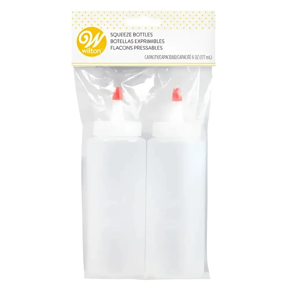 Wilton Mini-Dosierflaschen 177ml / 2Stk. - Dosierflaschen Sugar Sweet Kitchen