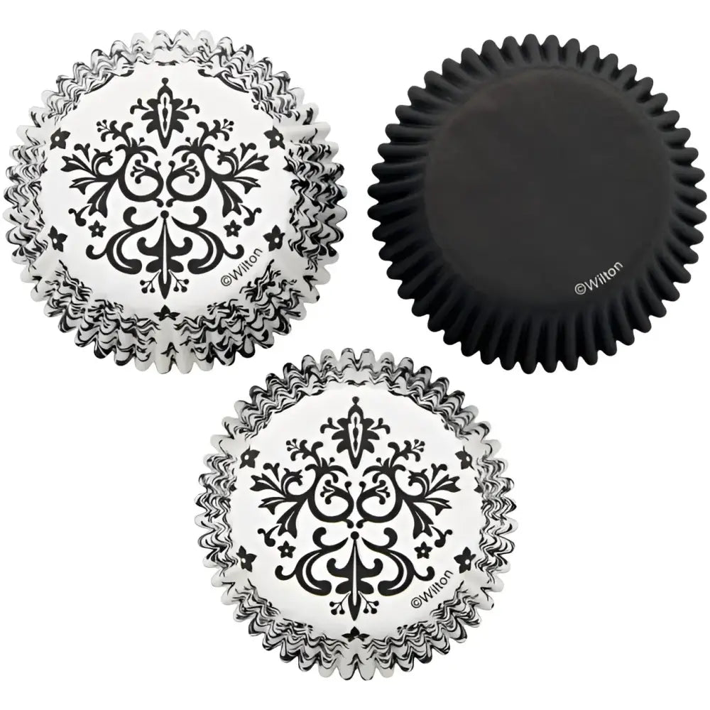 Wilton Muffinförmchen Damask / 75Stk - Muffinbackform Sugar Sweet Kitchen