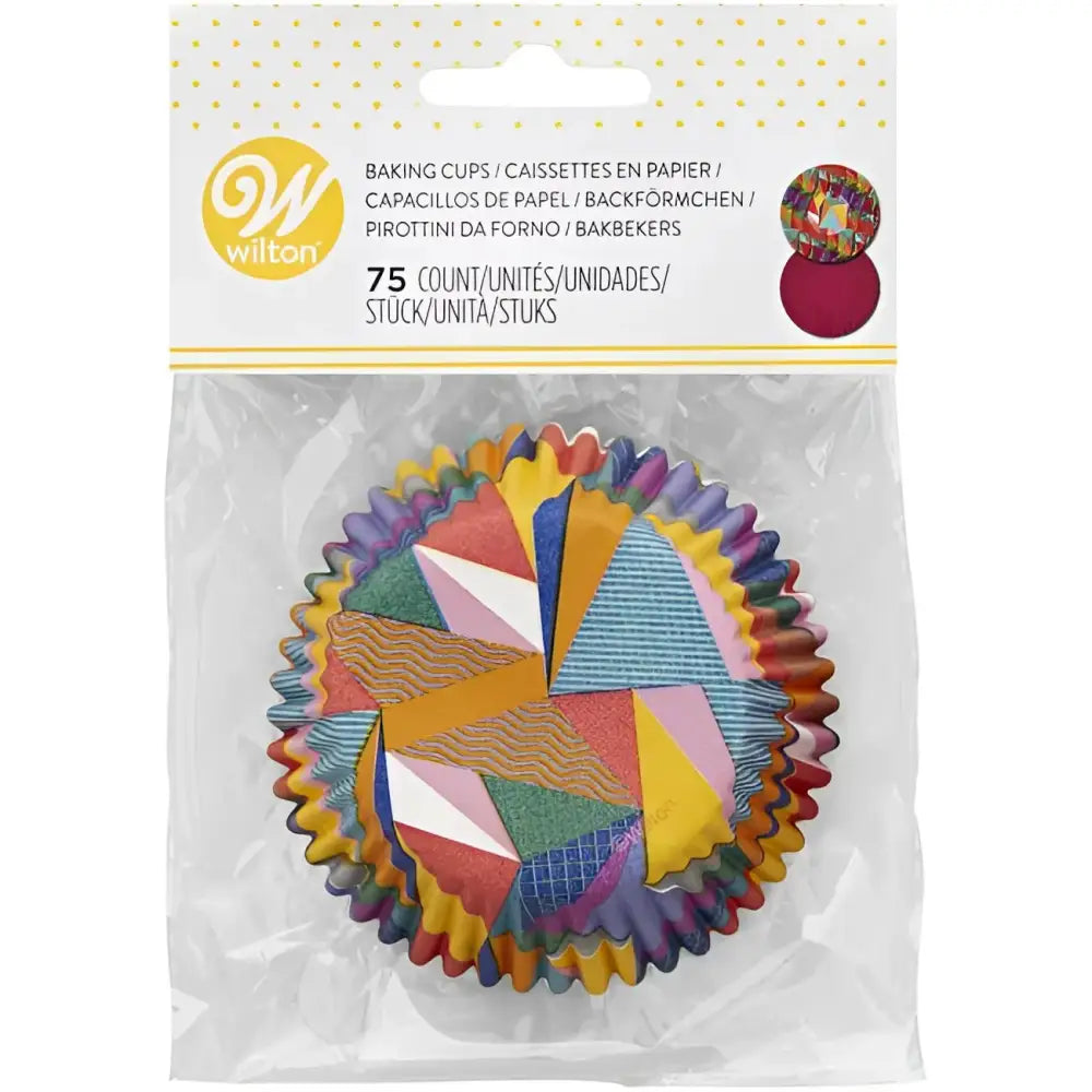 Wilton Muffinförmchen Triangle / 75Stk - Muffinbackform Sugar Sweet Kitchen