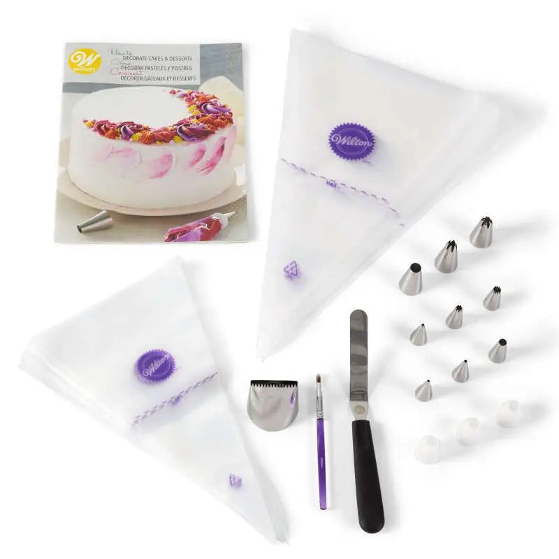 Wilton-Set ’How to decorate Cakes & Desserts’ - Tortendekoration Sugar Sweet Kitchen