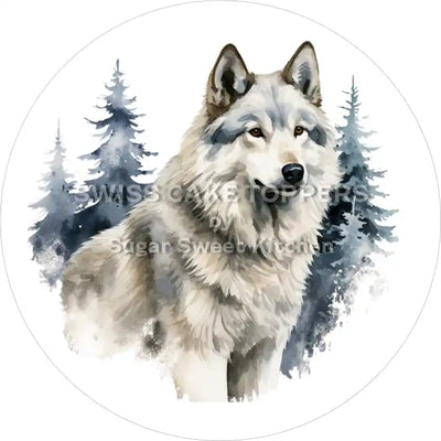 Loup Disque azyme pour gâteau6 – comestible et personnalisable