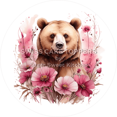 Wunderschöner Bären-Tortenaufleger1 - personalisierbar