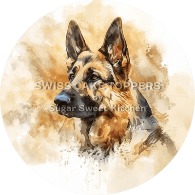 Wunderschöner Hunde-Tortenaufleger25 - personalisierbar