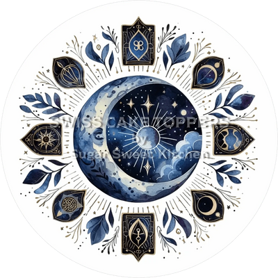 Wunderschöner Mond-Tortenaufleger9 - personalisierbar