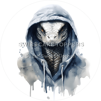 Wunderschöner Schlangen-Tortenaufleger6 - personalisierbar