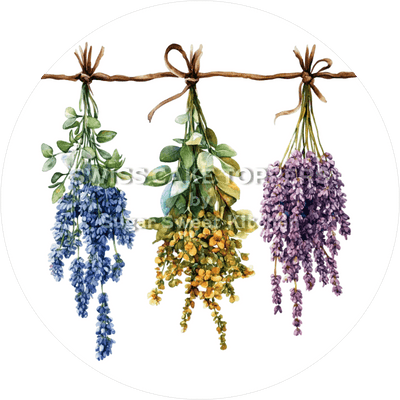 Wundervoller Tortenaufleger mit Kräutern1 - personalisierbar