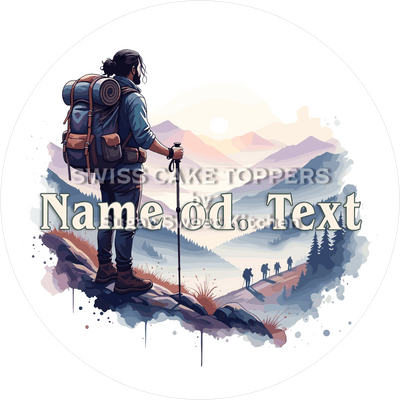 Wundervoller Wander-Tortenaufleger4 mit Namen