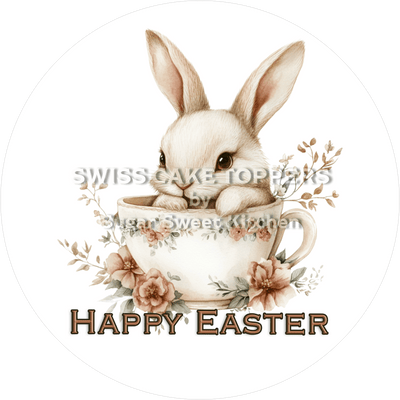 Zauberhafter Oster-Tortenaufleger11 - personalisierbar