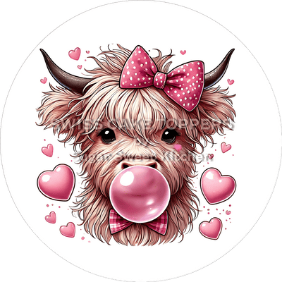 Zauberhafter Valentins- Tortenaufleger HR1- personalisierbar