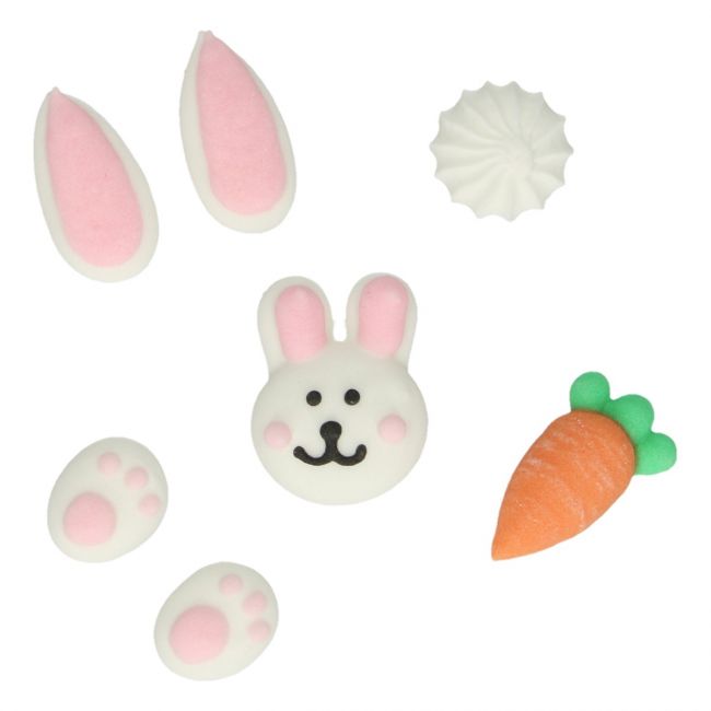 Zucker-Osterset FC / 14tlg - Zuckerdekorationen Sugar Sweet Kitchen