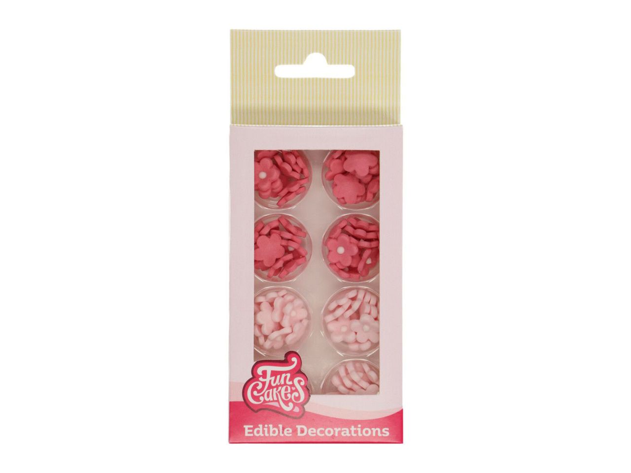 Zuckerblüten-Set rosa FC / 64Stk. - Zuckerdekorationen Sugar Sweet Kitchen