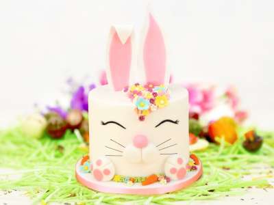 Zuckerdekoration-Set ’Grosser Hase’ / 7tlg. - Zuckerdekorationen Sugar Sweet Kitchen