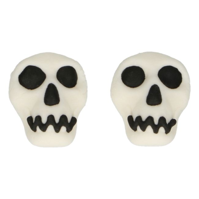 Zuckerdekoration ’Totenkopf’ / 8Stk. - Zuckerdekorationen Sugar Sweet Kitchen
