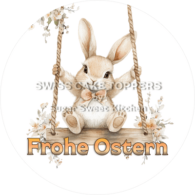 Zuckersüsser Oster-Tortenaufleger9 - personalisierbar
